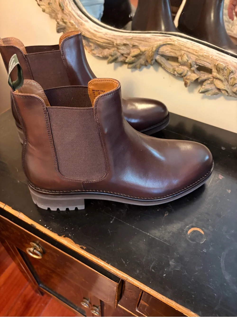 Polo by Ralph Lauren Brown Chukka Chelsea Boots